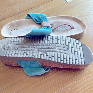 Stylish leather sandals